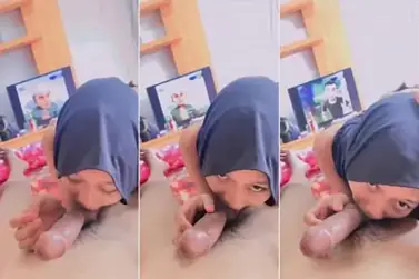 Bokep Jilbab Cantik Ngesep Lidahnya Jago Banget